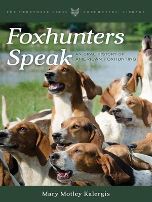 cover image of Foxhunters Speak
